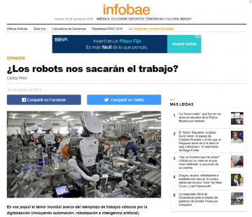 ¿Los robots nos sacarán el trabajo?